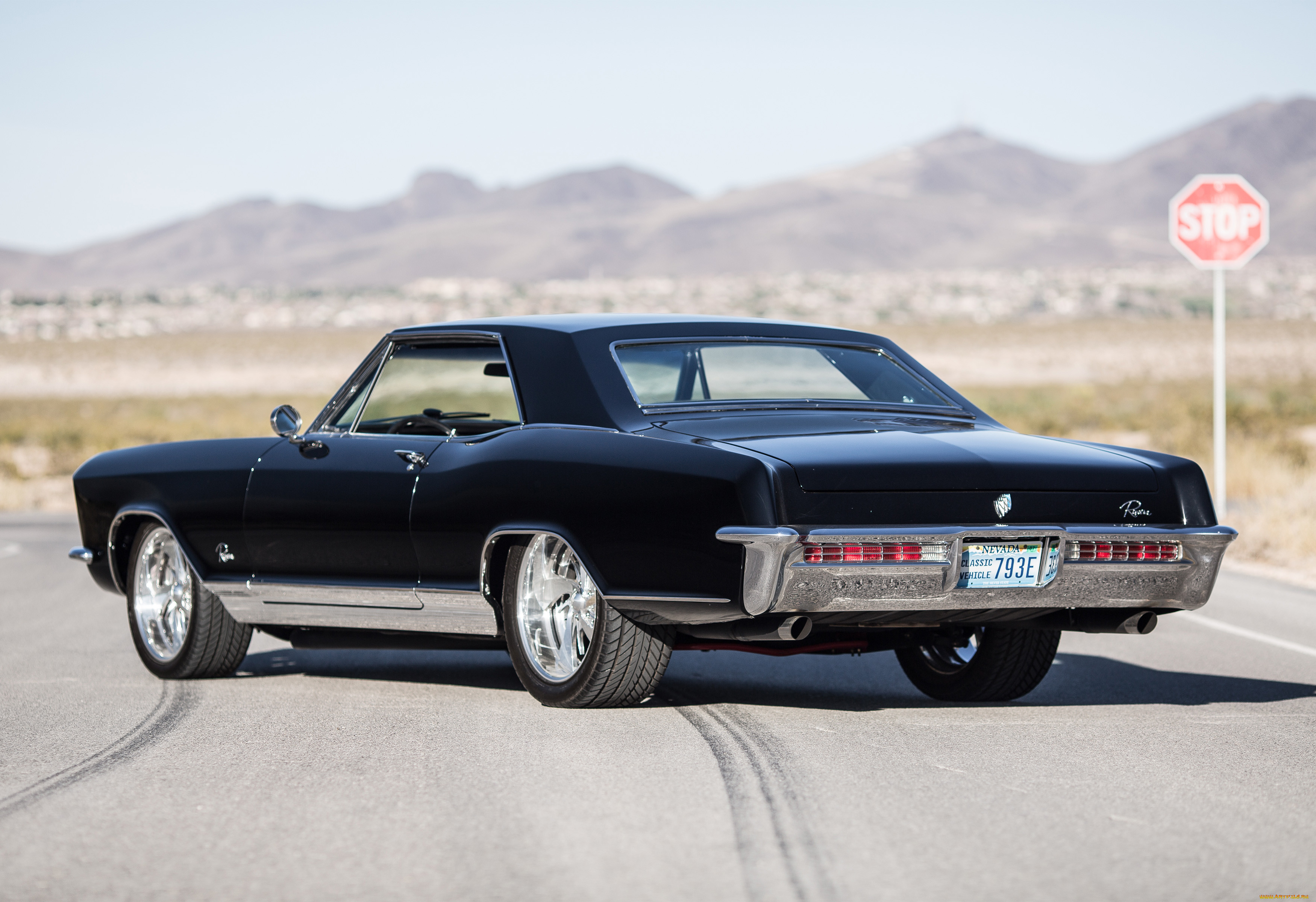 , buick, riviera, black, modified